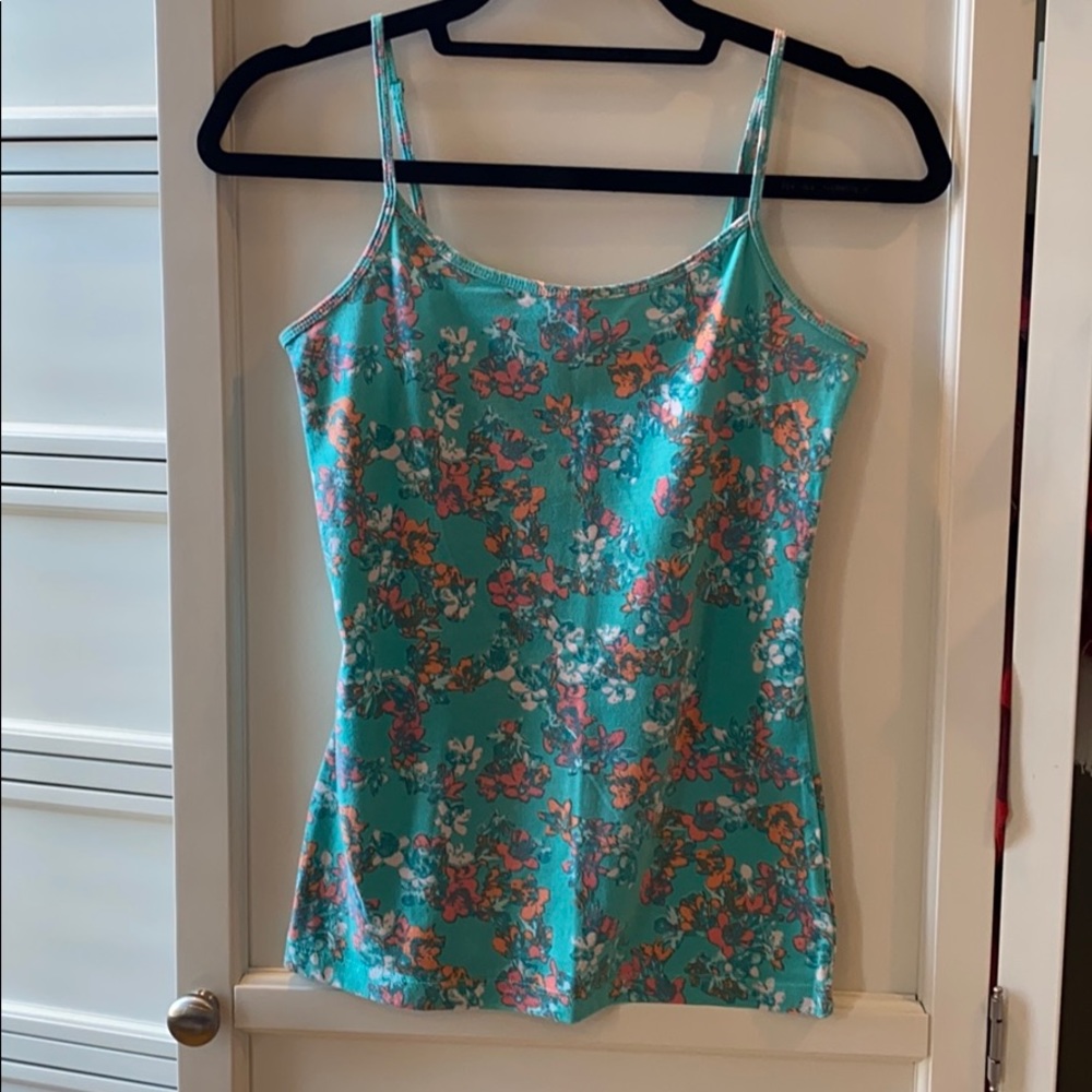 Nollie floral tank top